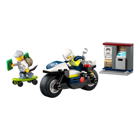Lego ® city chase on police motorcycle - 60455