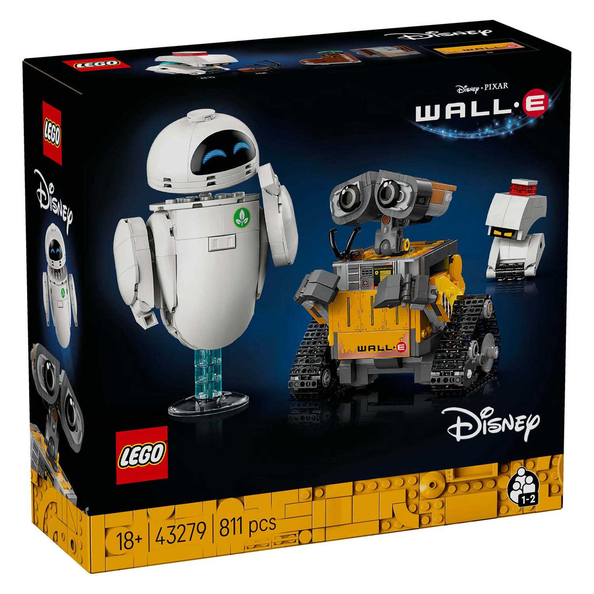 Lego Disney and Pixar Wall-E and Eve - 43279