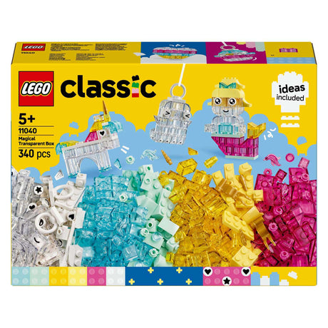 Lego classic magic transparent box - 11040