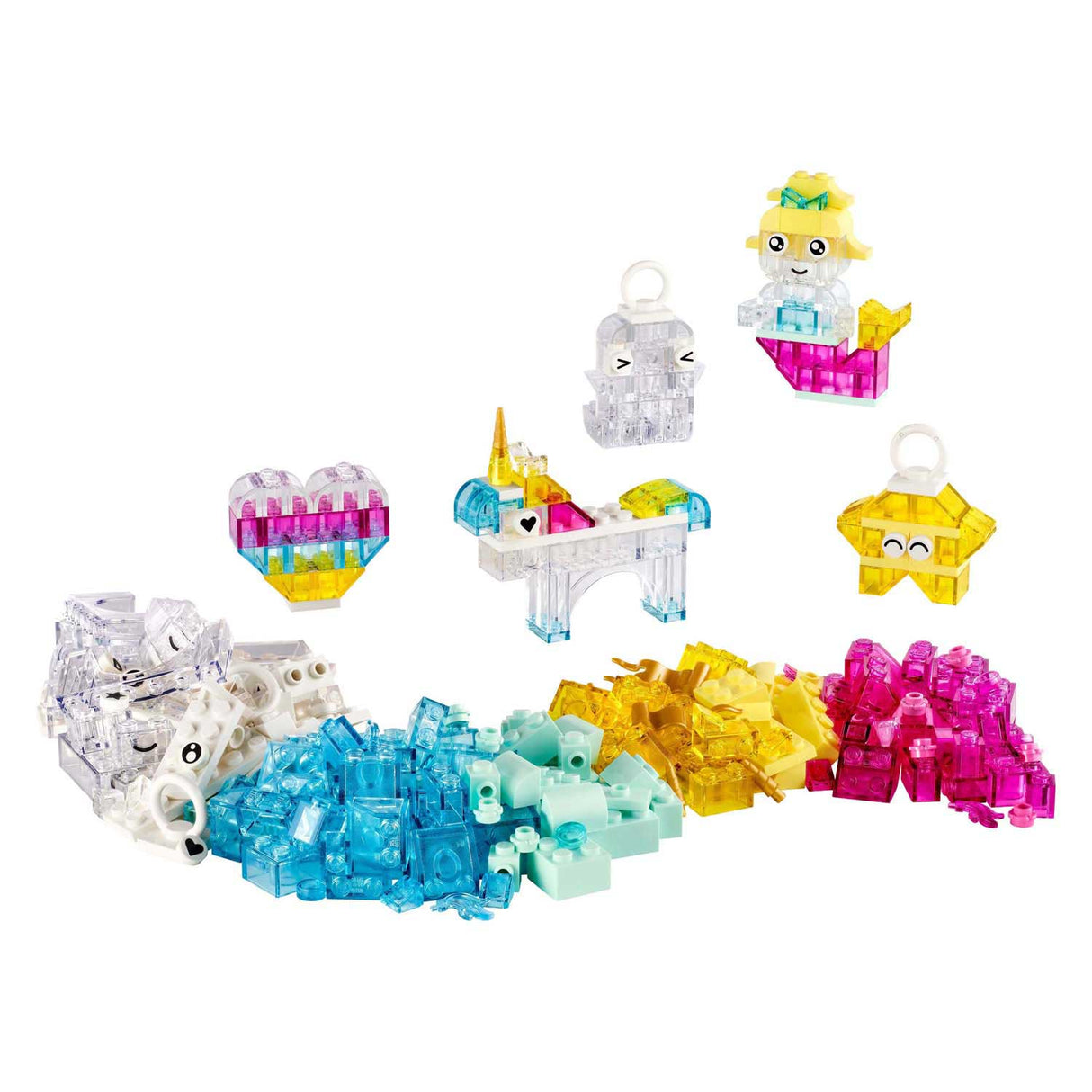 Lego klasyczne magiczne przezroczyste pudełko - 11040