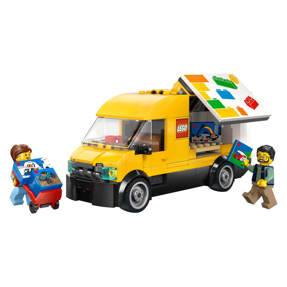 Lego ® city: the van - building and play set for car fans from 6 years - with 2 minifigures - 60500