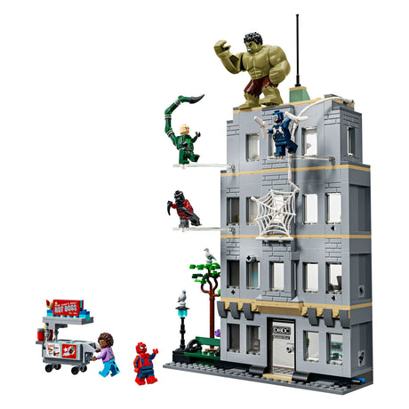 Lego ǀ marvel spider-man vs. hulk ultieme confrontatie superheld speelgoed voor kinderen 76350