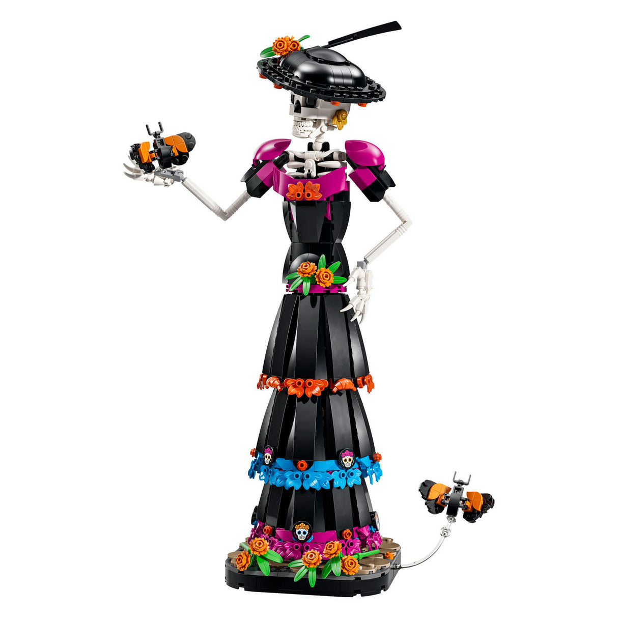 Lego ideas la catrina figuur bouwpakket voor volwassenen en woondecoratie 21372