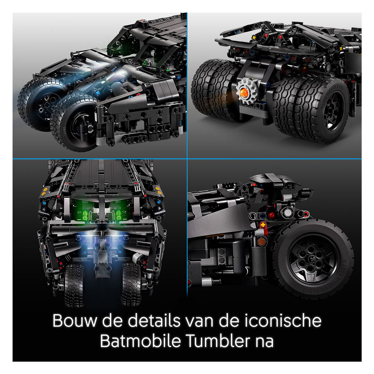 Lego technic batmobile tumbler auto bouwpakket voor kinderen en decoratie 42239