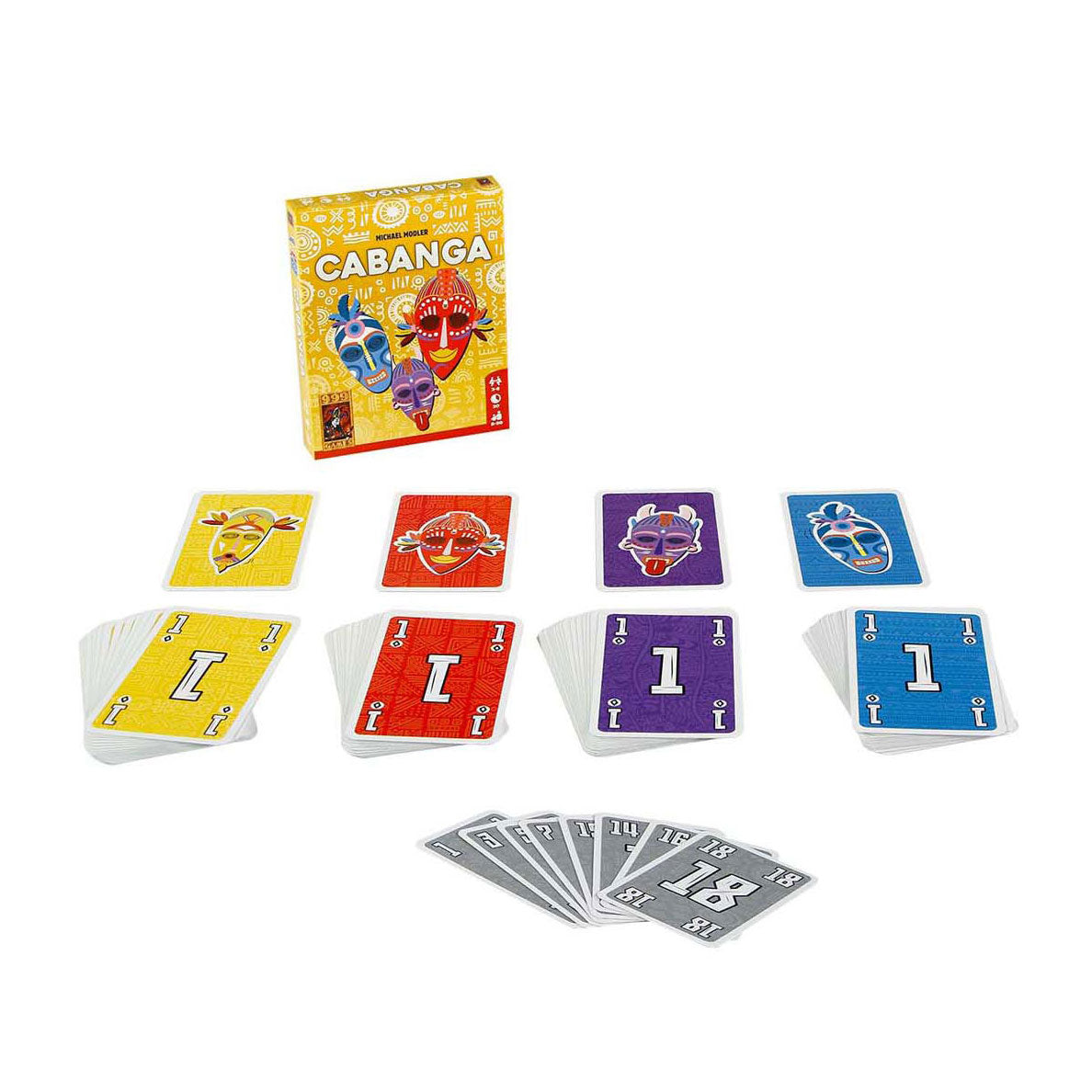 999games 999 games cabanga card game (dutch, 3 - 6 players, 20 minutes, from 8 years)