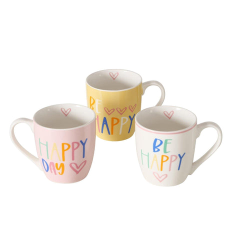Caneca jumbo Boltze home feliz 400ml