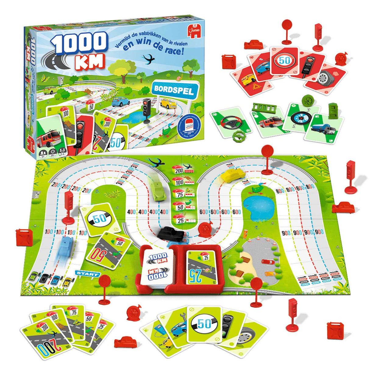 Jumbo 1000km board game - board game for children