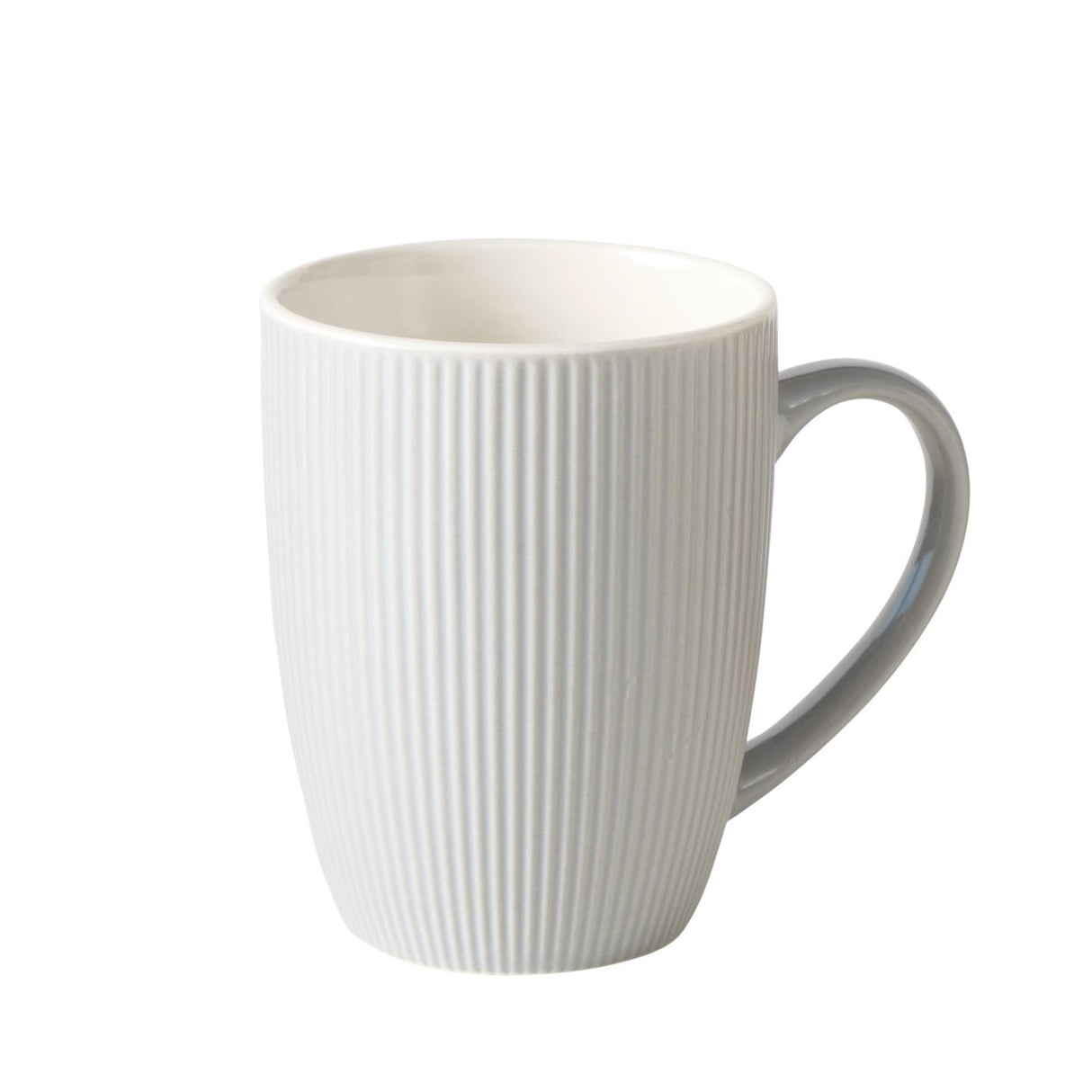 Boltze home mug ranura gray 290ml ã˜7.5xh9.8cm dishwasher safe