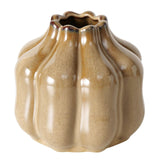 Boltze hjemmevase aurelia brun ã˜12,5xh11,3cm
