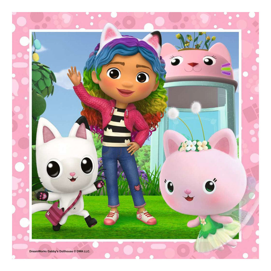 Ravensburger Puzzle Gabbys Puppenhaus – Puzzle – 3x49 Teile