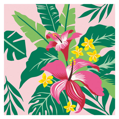 Ravensburger creart tropical plants - paint by numbers for adults