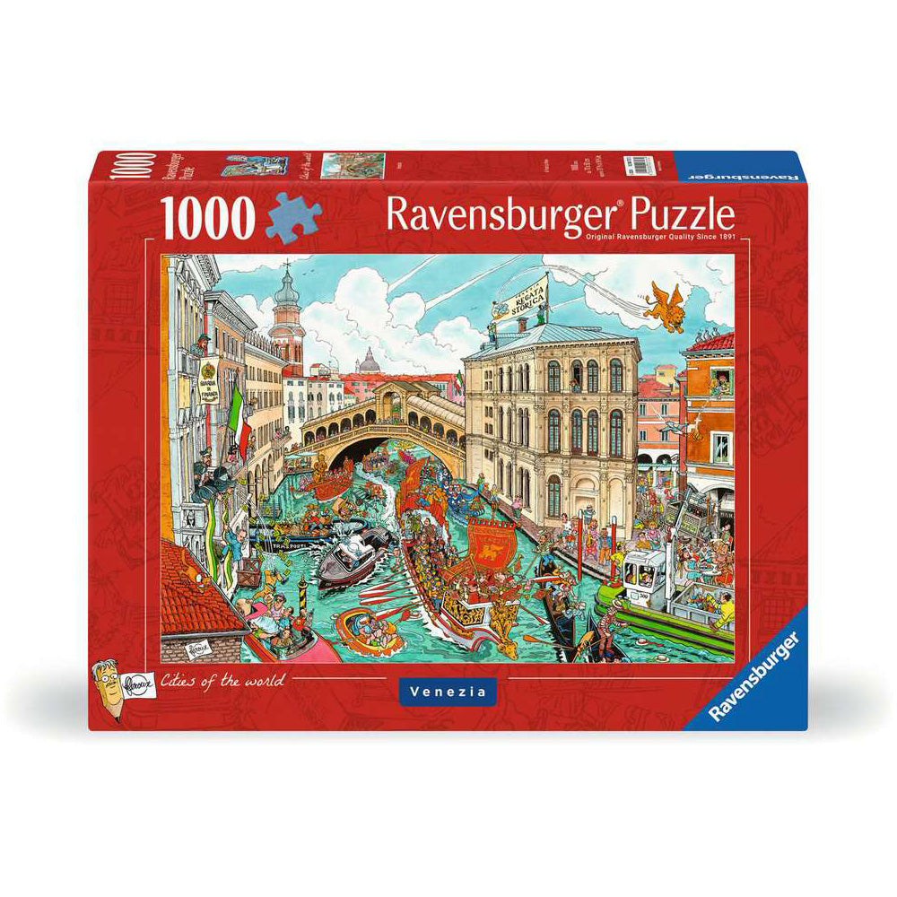 Ravensburger jigsaw puzzle Fleroux Venice, 1000 pcs.