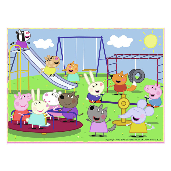 Ravensburger kirakós peppa malac 4 az 1-ben, 24 db.