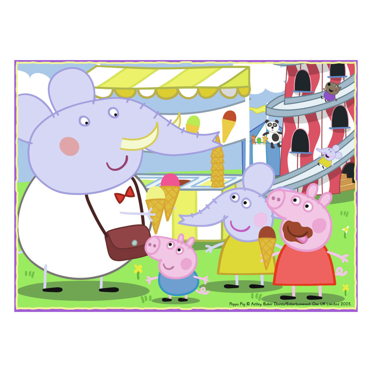 Ravensburger kirakós peppa malac 4 az 1-ben, 24 db.