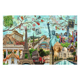 Ravensburger puzzle big city collage - jigsaw puzzle - 5000 pieces