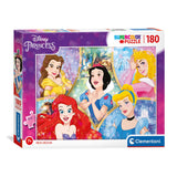 Clementoni Disney Princess jigsaw puzzle, 180 pieces.