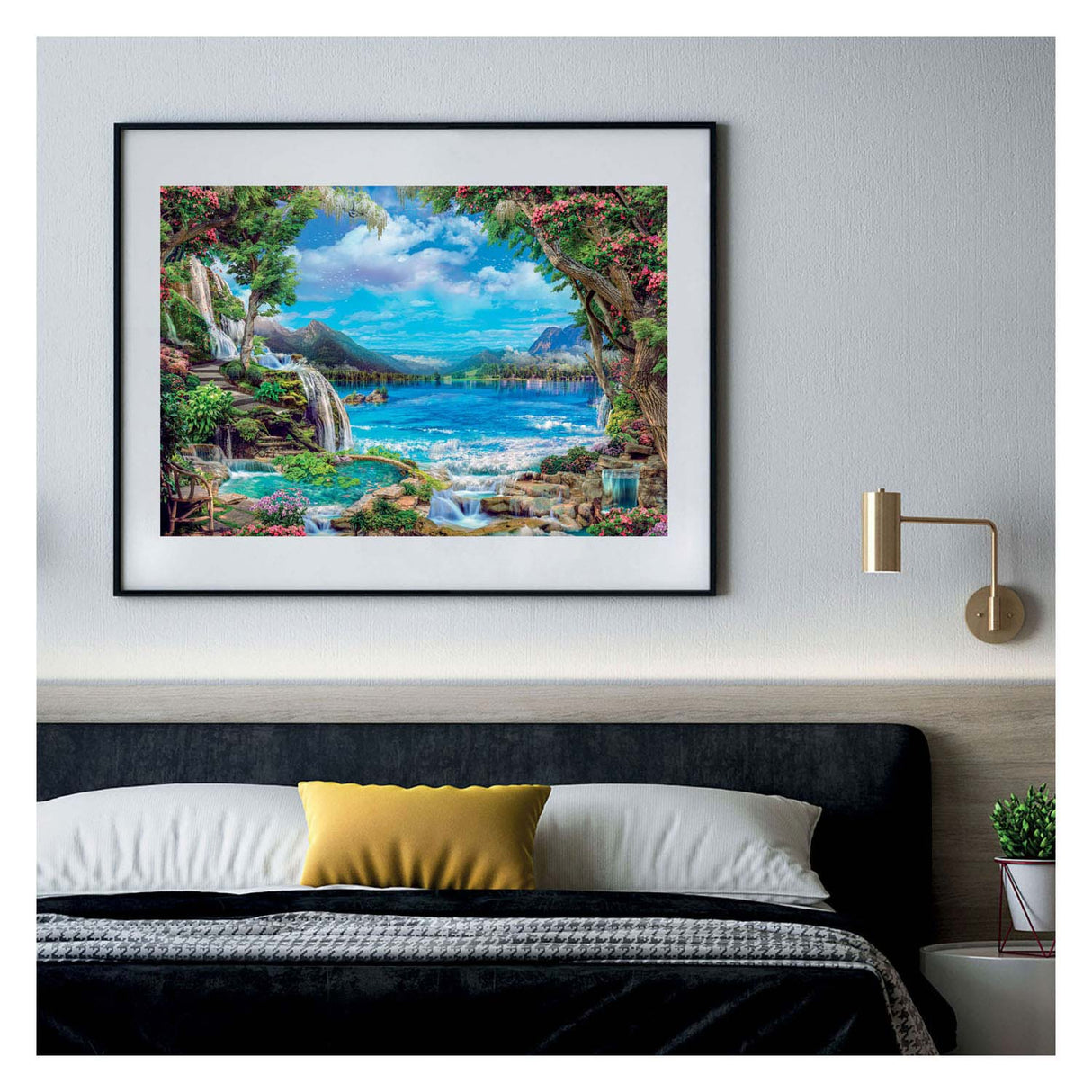 Clementoni jigsaw puzzle paradise on earth, 2000 pcs.
