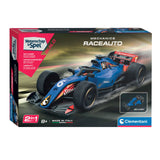 Clementoni science and play - mechanics race car or go kart 2in1 building set - 100+dlg.