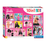 Clementoni jigsaw puzzle super color 10in1 barbie