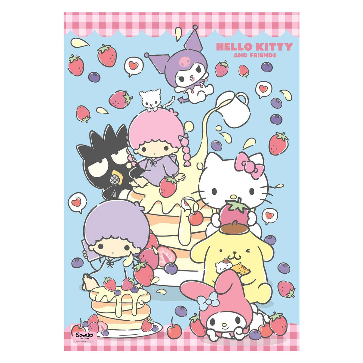 Clementoni – 37117 – puzzle – 1000 pieces – hello kitty