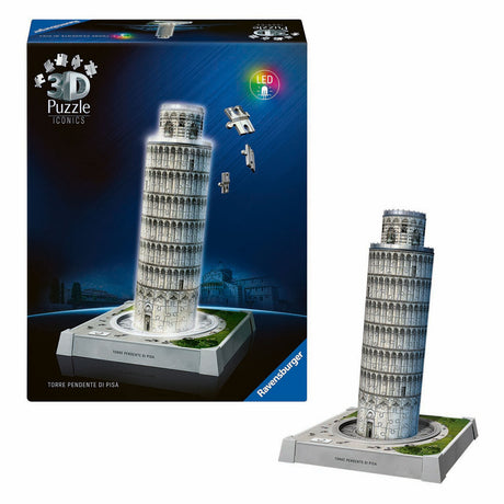 Ravensburger 3D puzzle iconics Tower of Pisa - with light - 231pcs.