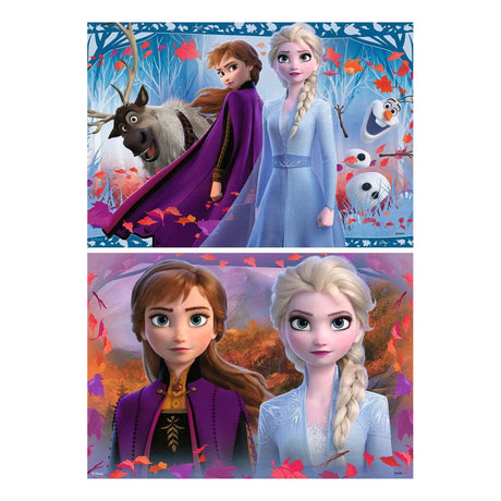 Ravensburger Puzzel gefruer 2 d'Rees an déi onbekannt 2x12 Stécker