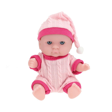 Toi-toys panenka se sadou oblečení 14 cm světle růžová