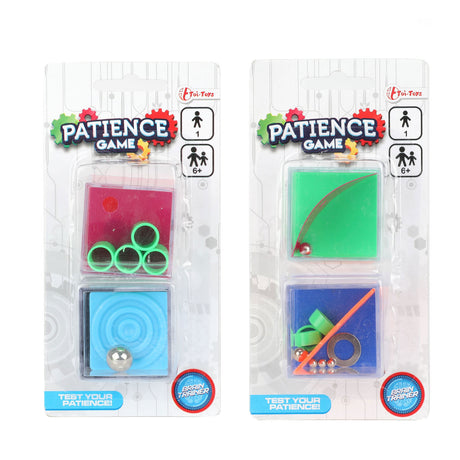 Cubo de inquietação do jogo de paciência Toi-toys, 2 unid.