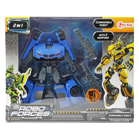 Roboforces transforming robot sports car
