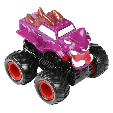 Toi-leker kjøretøy biler lastebiler friksjon monstertruck med tenner