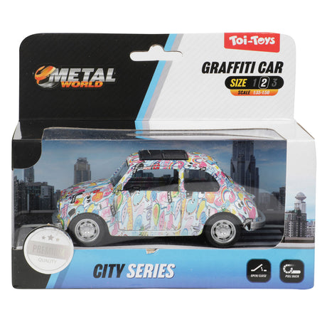 Metalworld Pull-Back Graffiti Auto