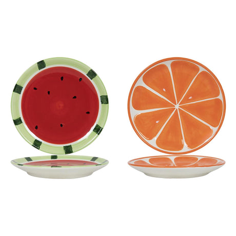 Plate of melon or orange 18cm