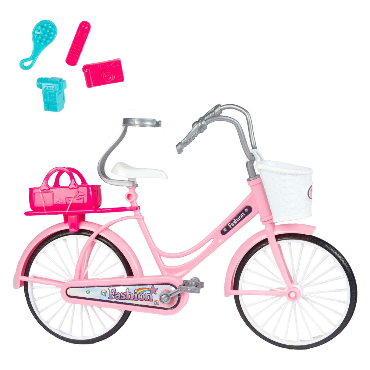 Toi-toys toi brinquedos boneca adolescente lauren em bicicleta