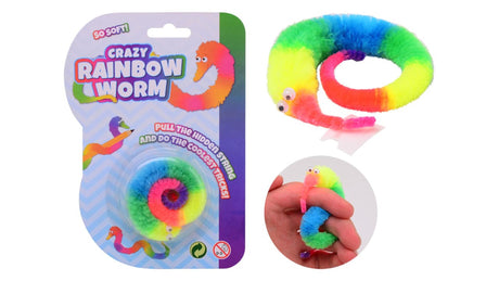 Johntoy magic worm rainbow