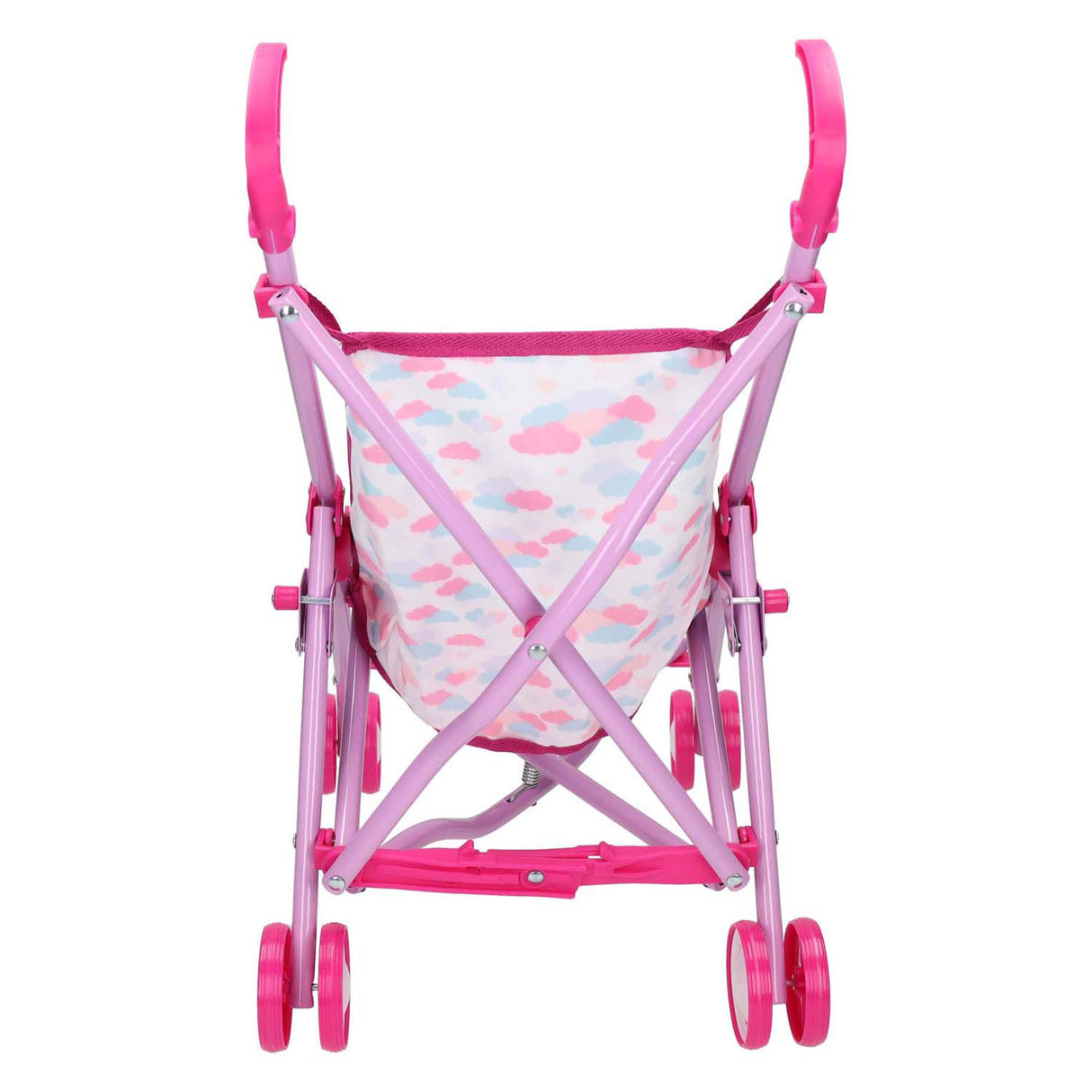 Jono leker dukke buggy skyer - rosa