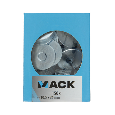 Mack 1007125 - body washers 150 pcs 10.5 x 35 mm | 5 pieces