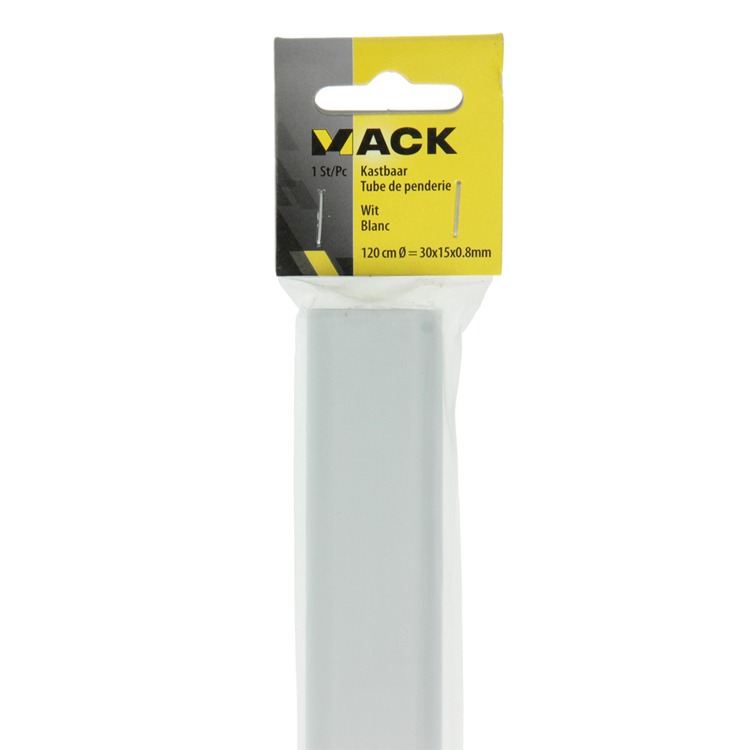 Mack 1014450 - castable white L 120 cm H 30 x W 15 x 0.8 mm | 5 pieces