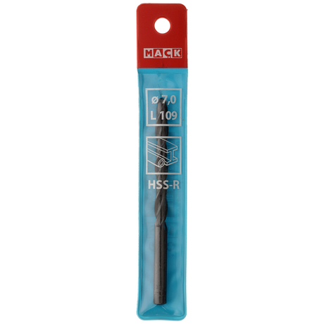 Mack 1018187 - HSS universal drill bit ø 7.0 x 109 mm | 5 pieces