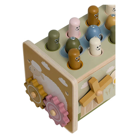 Playwood wooden hammer bench farm