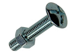 Mack 1017546 - Stove bolt + nut steel galvanized 14 pcs m5 x 25 mm | 5 pieces