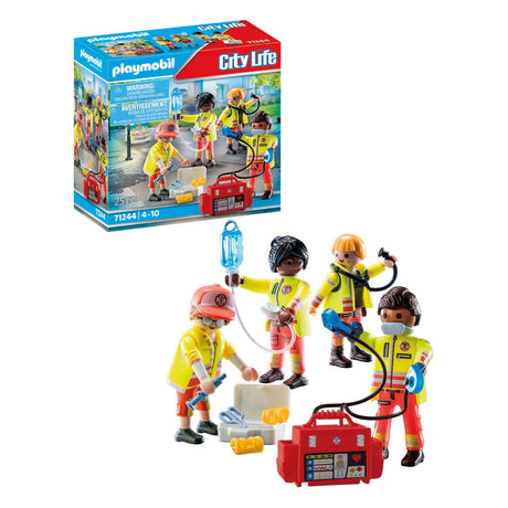 Playmobil city life rescue team - 71244