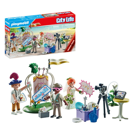 Playmobil city life wedding couple with camera promo pack - 71367