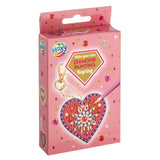 Moxy diamond painting keychain heart