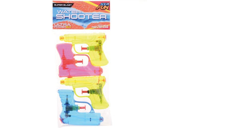 Johntoy John Toy Waasserpistoul 4-Pak ± 11cm