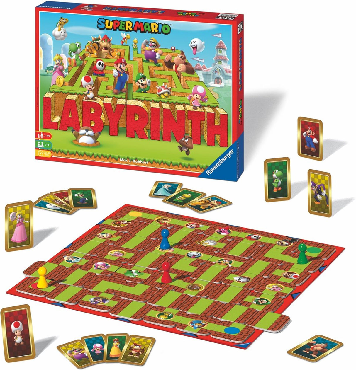 Gra planszowa Ravensburger Super Mario Labirynt