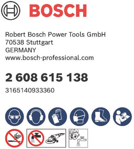 Bosch accessories x-lock diamond disc standard for ceramic 125 x 22.23 x 1.6 x 7 mm - 1 piece(s) - 2608615138