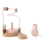 Trixie Wooden Activity Spiral - Mrs. Rabbit