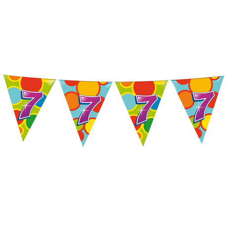 Haza whitebeard bunting 7 years, 10mtr.