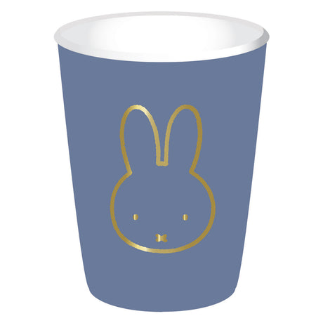 Haza whitebeard cups Miffy blue, 8 pcs.