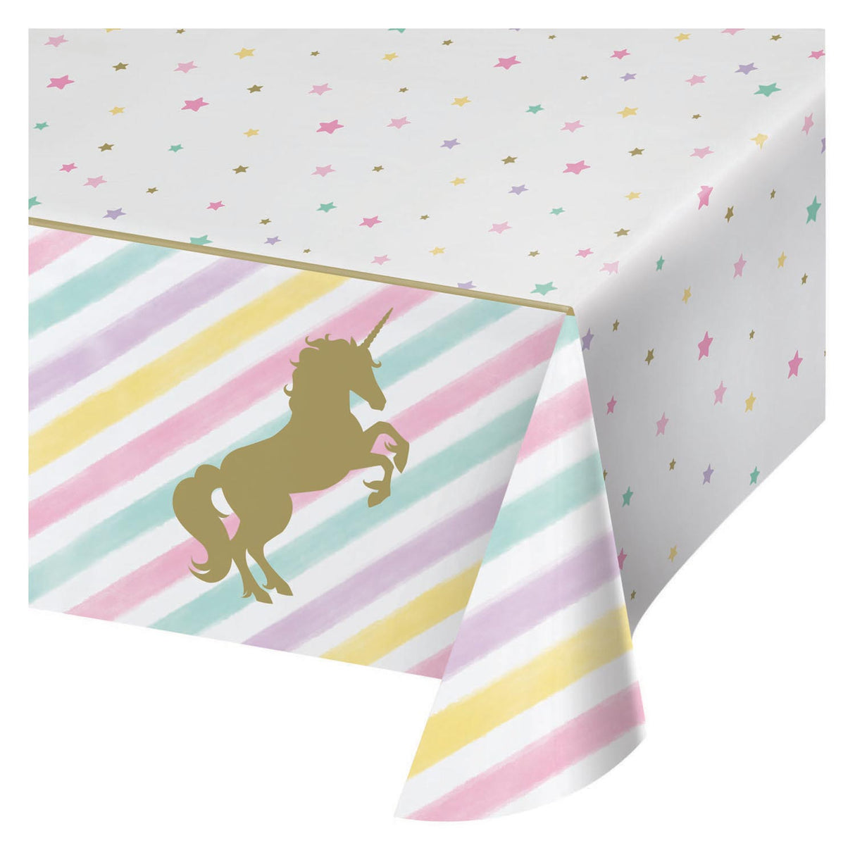 Haza white-beard unicorn tablecloth